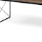 Homeroots Rectangular Mango Woodmedium Brown Top And Black Iron Base Accent Bench 376175 - alternate 2