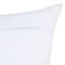Homeroots Set of Four 18" X 18" Blue Beach Chevron Cotton Zippered Pillow, 4PK 535276 - alternate 1