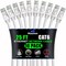 Maximm Cat6 Ethernet Cable 25ft 10Gbps 550MHz UTP, 10PK, White, 10PK CAT6CCA-25WH-10PK - alternate 1