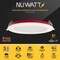 Nuwatt 6 Inch 2 Hour Baffle Trim Fire Rated Recessed Lighting Canless LED Lights 2700K-5000K, 1200LM, 6PK NW-PB-DL-6-15W-5CT-FR-WH-6P - alternate 3