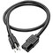Eaton Tripp Lite Series Computer Power Cord, NEMA 5-15P to C13 - Heavy-Duty, 15A, 125V, 14 AWG, 3 ft. P007-003 - alternate 2