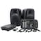 Gemini Portable PA System Ultra lightweight and extremely compact w/2-way high power passive PA speaker ES-210MXBLU - alternate 1