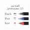 Uni-Ball Jetstream 101 Hybrid Gel Pen, Stick, Bold 1 mm, Black Ink, Black Barrel, 12PK 1768011 - alternate 2