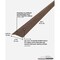 M-D Building Products Building Products 2'' X 36'' Forest Brown Aluminum Carpet Trim with Screw Nails 43365 - alternate 2