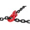 Mytee Products 3/8 in x 6 ft G80 Front Axle Chain w/ Omega Link 7100 lbs WLL CH386-Axle-OL-G80 - alternate 2
