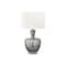 Monarch Specialties Lighting, 26"h, Table Lamp, Sea Green Glass, Ivory / Cream Shade, Contemporary, Modern I 9898 - alternate 1