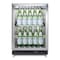 Summit Commercial 24" Wide Built-In Mini Reach-In Beverage Center with Dolly SCR610BLRI - alternate 2