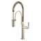 Brizo Litze Semi-Professional Kitchen Faucet, Knurled Handle Polished Nickel 63343LF-PN - alternate 2