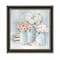 Homeroots Pastel Peonies Pretties Black Framed Print Wall Art 529732 - alternate 2