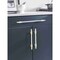 Amerock Urbanite 5-1/16 in 128 mm Center-to-Center Brushed Gold/White Cabinet Pull BP778128BGLWHT - alternate 2