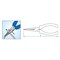 Kt Pro Long Nose Pliers 6-1/2" 6313-06 - alternate 2