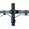 Rocstor ERGOREACH EP17 DUAL MONITOR POLE MOUNT, C-CLAMP & GROMMET-SUPPORTS, TWO 32DISPL Y10N005-B1 - alternate 3