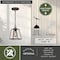Vaxcel Grant 1-Light 7 in W Burnished Bronze Farmhouse Lantern Pendant, Clear Glass Ceiling Fixture P0050R - alternate 3