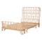 Bali & Pari Hadley Natural Rattan Bed, Queen 264-14440-ZORO - alternate 2