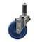 Service Caster 4'' Solid Poly Wheel Swivel 7/8'' Expanding Stem Caster SCC-EX20S414-SPUS-78 - alternate 1