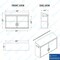 Amgood 48 in. x 15 in. Stainless Steel Slope Top Wall Cabinet SWC-1548-Z - alternate 2