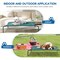 Simple Deluxe FluffyDream Cooling Elevated Dog Cot Bed, Outdoor Raised Lightweight Dog Cot, No-Slip Feet Pet Hamm PTBEDXELEVATED42X25GRN - alternate 2