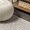 Jonathan Y Ararat High-Low Pile Moroccan Diamond Modern Beige 2 ft. x 10 ft. Indoor/Outdoor Runner Rug SBH105A-210 - alternate 3