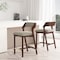 Manhattan Comfort Patricia Counter Stool  in Linen - Set of 2 2-CS023-LN - alternate 1