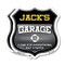 Signmission Jack's Garage I Can Fix Everything But Stupid, 18 inch X 18 inch, Plastic Sign, 2PK SHI-P-2PACK-18-490-JACK - alternate 1