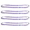 Mytee Products Round Sling 4ft Purple 2600# Vertical 2100 # Choker 5200 # Basket - P..., 4PK RSL-4-2600x4 - alternate 2