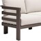 Homeroots 81" White Polypropylene Sofa 667657 - alternate 2