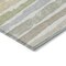 Homeroots 8' X 10' Ivory Beige And Green Striped Washable Indoor Outdoor Area Rug 598905 - alternate 2