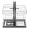 Vevor 3 Tier 6 Shelf Blind Corner Pull Out Organizer Chrome Kitchen Cabinet Basket YG-XGW-4-9-3 - alternate 1