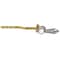 Kingston Brass Front Mount Toilet Tank Lever, Brushed Nickel KTBAL8 - alternate 1