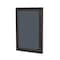 Ghent 1 Door Enclosed Fabric Bulletin Board, Bronze Aluminum Frame, 3'H x 2'W, Gray PB13624F-91 - alternate 1