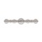 Richelieu Firenze Collection 3 3/4-inch (96 mm) Brushed Nickel Traditional Round Cabinet Pull BP878996195 - alternate 2