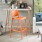 Lagoon Sensilla Resin Stackable Bar Stool, 2PK 7211YB-BSLGS - alternate 2