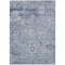 Homeroots 10' X 14' Sky Blue Purple And Gray Floral Washable Indoor Outdoor Area Rug 604101 - alternate 2