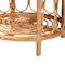 Bali & Pari Berilo Bohemian Light Honey Rattan End Table 251-13963-ZORO - alternate 2