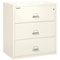Fireking 3 Drawer, 1 Hr Fire & Impact Rated, 38" Wide Lateral Ivory White 3-3822-CIW - alternate 1