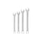 Tekton Combination Wrench Set, 4-Piece (13/16 - 1 in.) WCB90108 - alternate 1