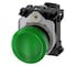 Siemens Indicator lights, 22 mm, round, plastic, green, lens, smooth 3SU1102-6AA40-3AA0-ZY19 - alternate 1