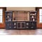 Homeroots 68" Black Solid Wood Cabinet Enclosed Storage Distressed TV Stand 528708 - alternate 2