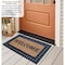 Gardenised Natural Coir and Non-Slip Rubber Doormat with Embossed Welcome Design, Elegant Welcome QI004891 - alternate 2