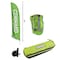 Factory 2 U Products Incident Command Compact GoBag Kit, Green ICK, 17ft Command Flag Banner with Suction Base & Vest 803829 - alternate 3