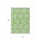 Homeroots 10' X 14' Lime Green And Blue Geometric Washable Indoor Outdoor Area Rug 613511 - alternate 2