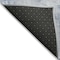 Homeroots 8' Blue Gray And Ivory Round Abstract Washable Indoor Outdoor Area Rug 603613 - alternate 2