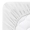 Lavish Home Brushed Microfiber Twin Sheet Set- 3 Piece Bed Linens-Fitted & Flat Sheets, Plus A Pillowcase, White 66-MF75S-T-WHT - alternate 2