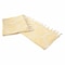 Homeroots 60" X 50" Yellow Woven Cotton Geometric Throw Blanket with Fringe 516499 - alternate 3