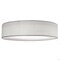 Afx Ashland LED Flush Mount - 12in Dia. - White Linen ALDF12LAJUDWH - alternate 2