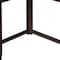 Homeroots 36" Espresso Wood Distressed Frame Console Table 489756 - alternate 2