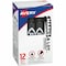 Avery Permanent Marker, Black, Chisel Tip, Capped, 12 PK 07888 - alternate 1