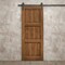 Sartodoors Modern Barn Door 36 x 84 inches, Ego 5010 Cognac Oak Veneer, 6.6FT Rail Track Heavy Hardware Set ,  EGO5010BD-B-DKO-3684 - alternate 2