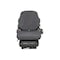 Uni Pro 1054 Mechanical Suspension Seat, Black/Gray Fabric 8531 - alternate 2
