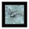 Homeroots Simplicity Owl 2 Black Framed Print Wall Art 404332 - alternate 1